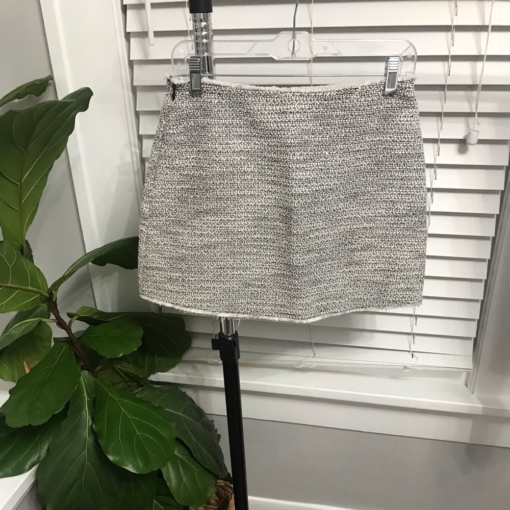 Tweed Mini Skirt
